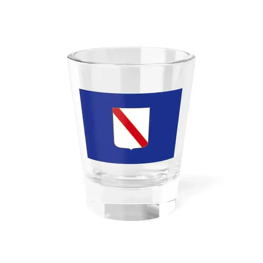 Flag of Campania (Italy) Shot Glass 1.5oz 1.5oz - Go Mug Yourself
