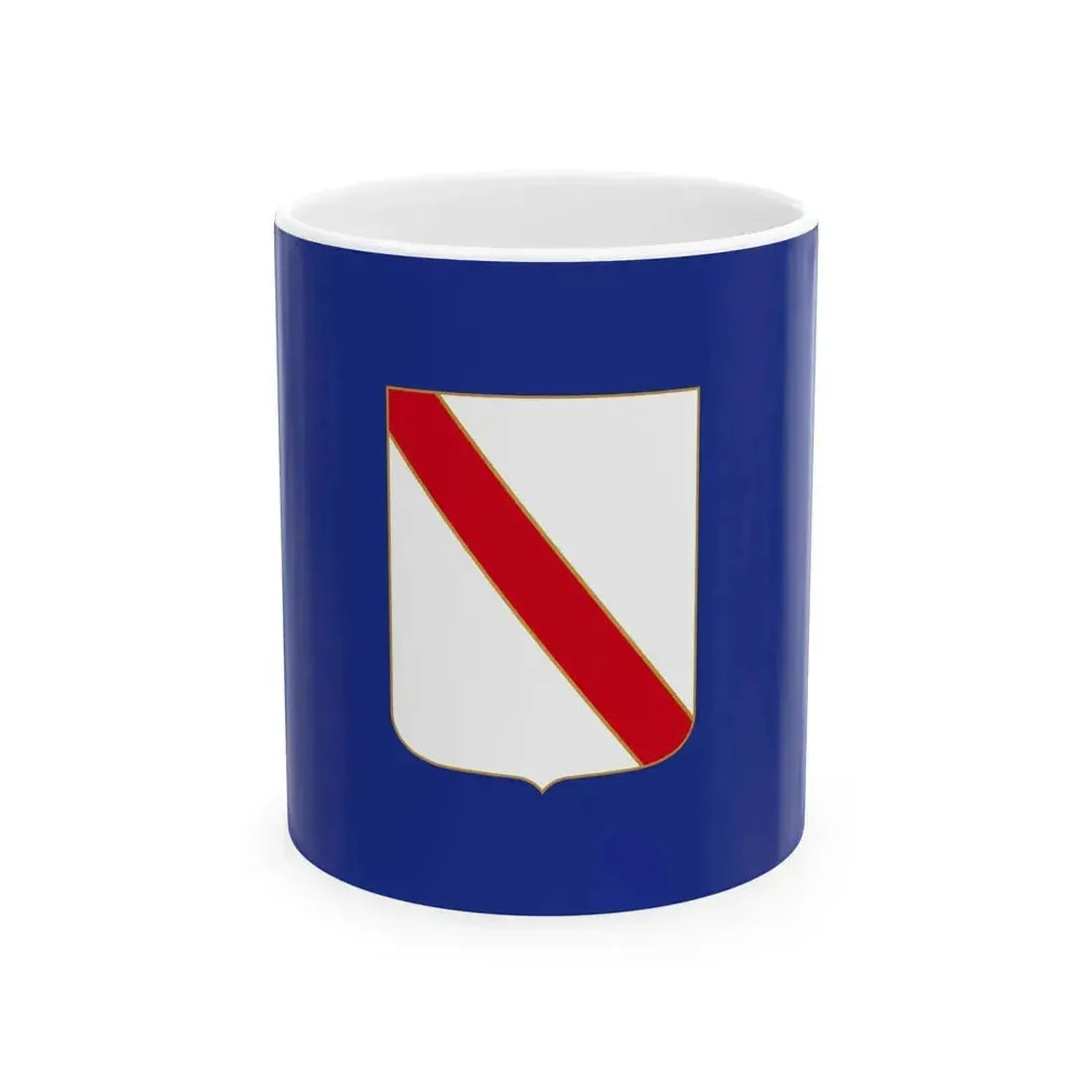 Flag of Campania (Italy) White Coffee Mug 11oz - Go Mug Yourself