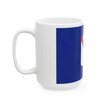 Flag of Campania (Italy) White Coffee Mug - Go Mug Yourself