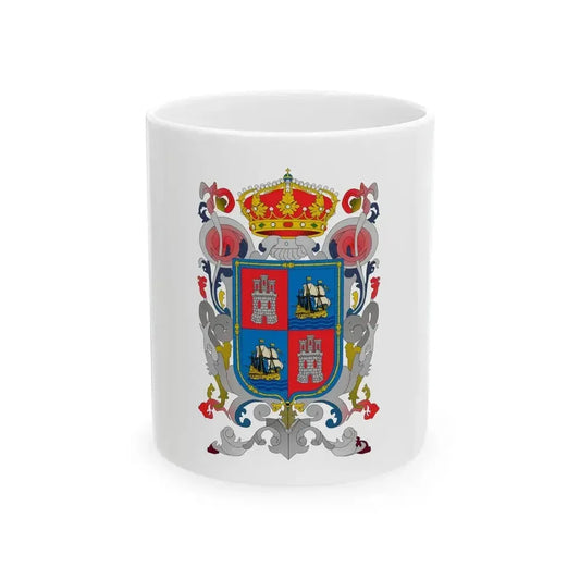 Flag of Campeche (Mexico) White Coffee Mug 11oz - Go Mug Yourself