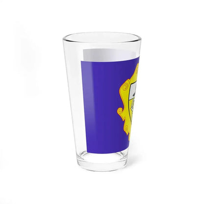 Flag of Campione dItalia (Italy) Pint Glass 16oz - Go Mug Yourself