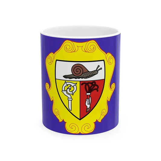 Flag of Campione dItalia (Italy) White Coffee Mug 11oz - Go Mug Yourself