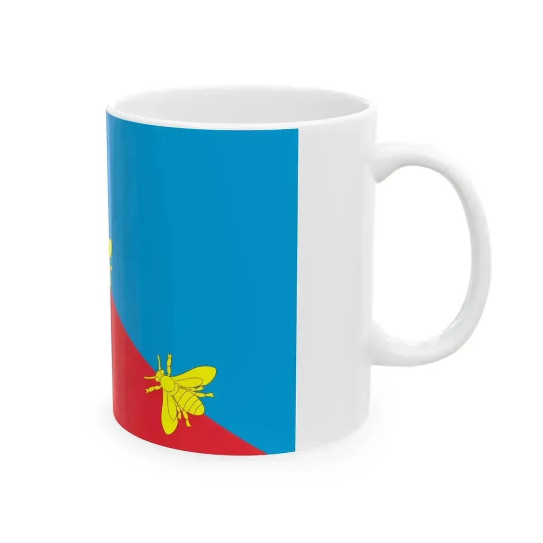 Flag of Campo nellElba (Italy) White Coffee Mug - Go Mug Yourself