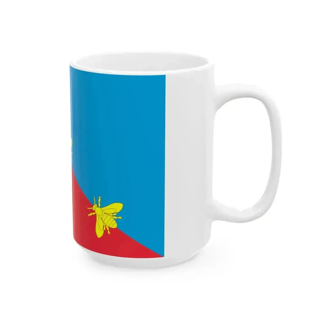 Flag of Campo nellElba (Italy) White Coffee Mug - Go Mug Yourself