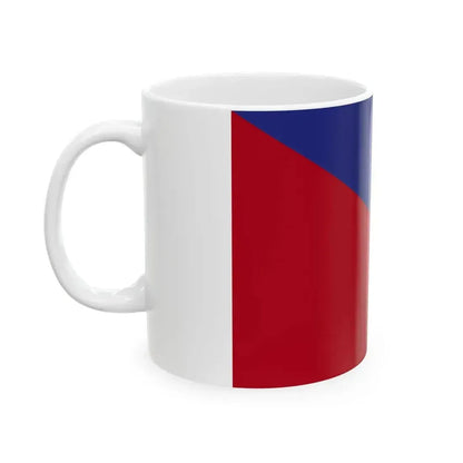 Flag of Campobasso (Italy) White Coffee Mug - Go Mug Yourself