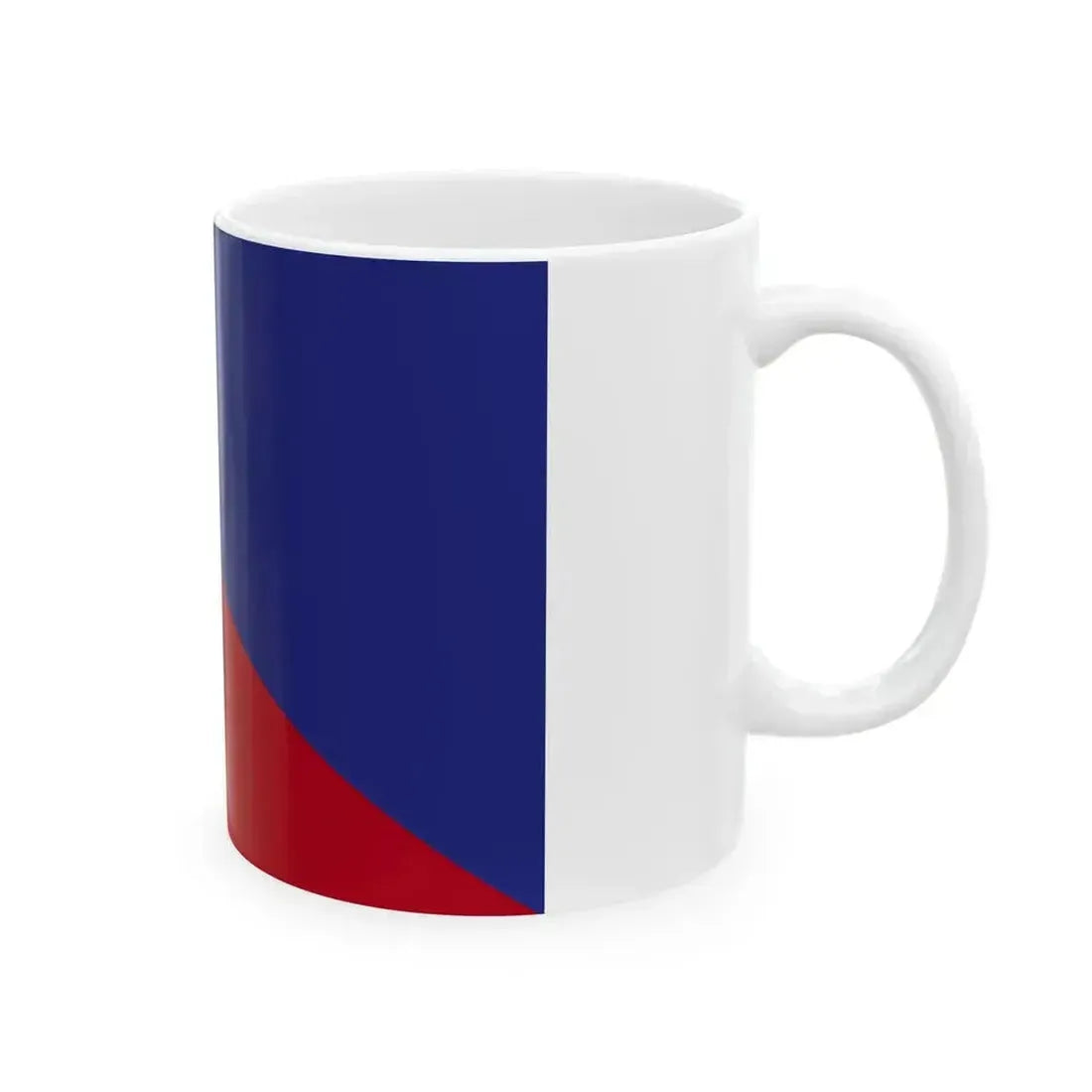 Flag of Campobasso (Italy) White Coffee Mug - Go Mug Yourself