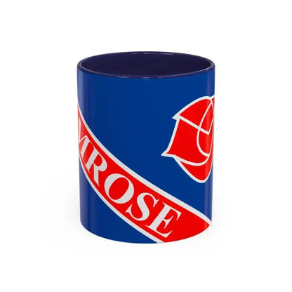 Flag of Camrose Alberta Canada - Accent Coffee Mug 11oz Navy - Go Mug Yourself