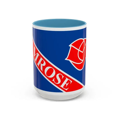 Flag of Camrose Alberta Canada - Accent Coffee Mug 15oz Light Blue - Go Mug Yourself