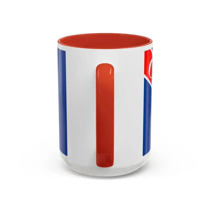 Flag of Camrose Alberta Canada - Accent Coffee Mug - Go Mug Yourself