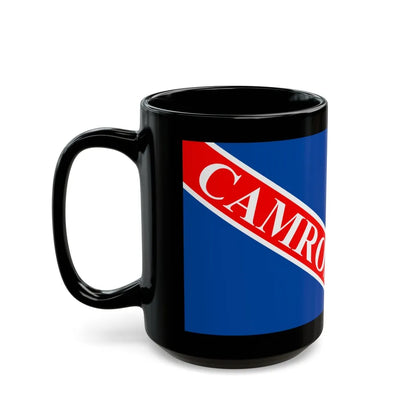 Flag of Camrose Alberta Canada - Black Coffee Mug-Go Mug Yourself