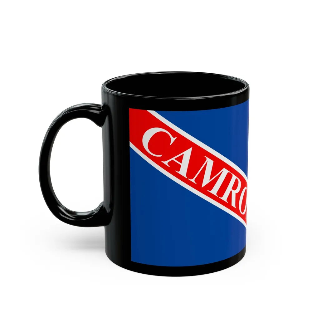 Flag of Camrose Alberta Canada - Black Coffee Mug-Go Mug Yourself