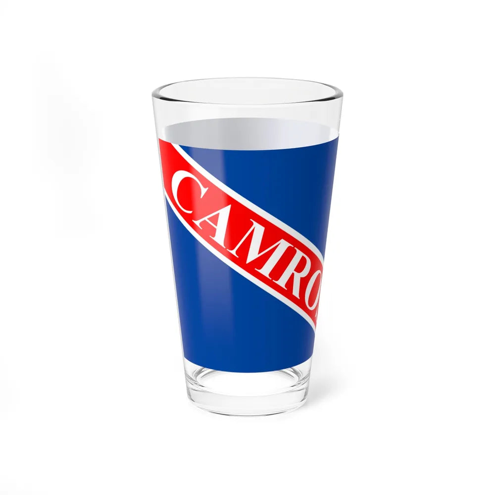 Flag of Camrose Alberta Canada - Pint Glass 16oz-Go Mug Yourself