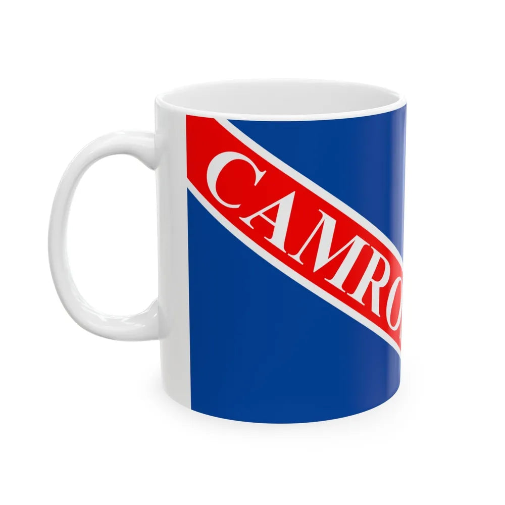 Flag of Camrose Alberta Canada - White Coffee Mug-Go Mug Yourself