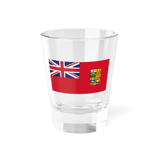 Flag of Canada 1868-1921 (Canada) Shot Glass 1.5oz 1.5oz - Go Mug Yourself