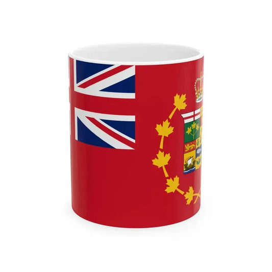 Flag of Canada 1870 (Canada) White Coffee Mug 11oz - Go Mug Yourself