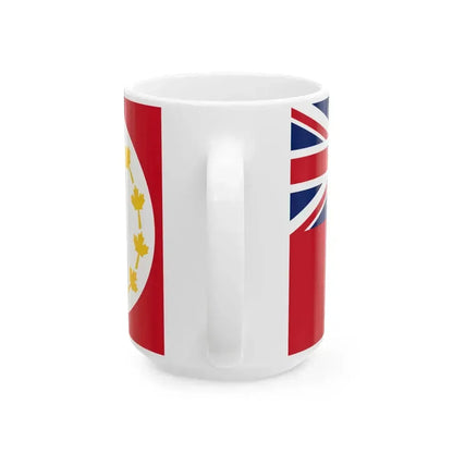 Flag of Canada 1873 (Canada) White Coffee Mug - Go Mug Yourself