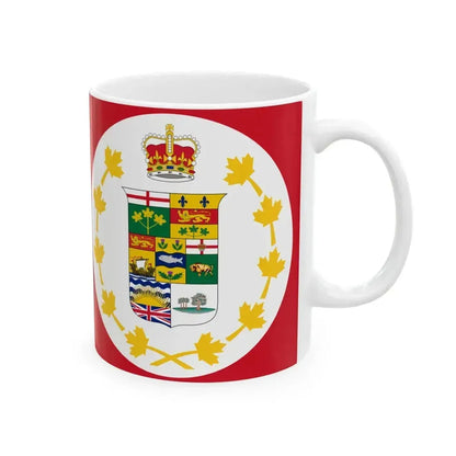 Flag of Canada 1896 (Canada) White Coffee Mug - Go Mug Yourself