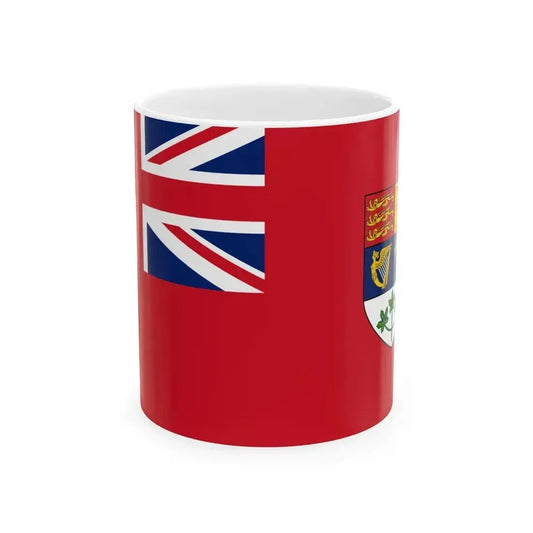 Flag of Canada 1921-1957 (Canada) White Coffee Mug 11oz - Go Mug Yourself