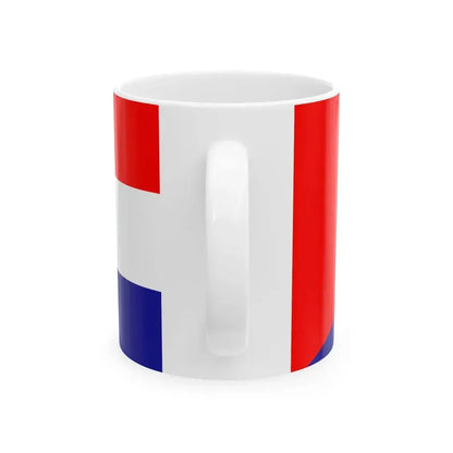 Flag of Canada and Croatia (Canada) White Coffee Mug - Go Mug Yourself