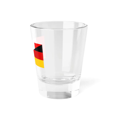 Flag of Canada and Germany (Canada) Shot Glass 1.5oz - Go Mug Yourself