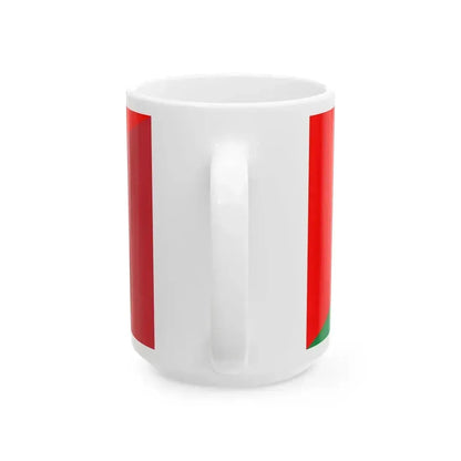 Flag of Canada and Italy (Canada) White Coffee Mug - Go Mug Yourself