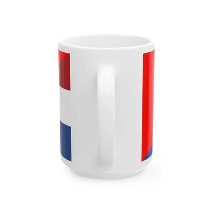 Flag of Canada and the Netherlands (Canada) White Coffee Mug - Go Mug Yourself