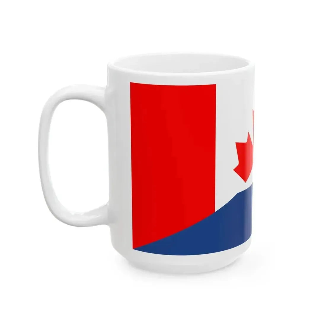 Flag of Canada and the Netherlands (Canada) White Coffee Mug - Go Mug Yourself