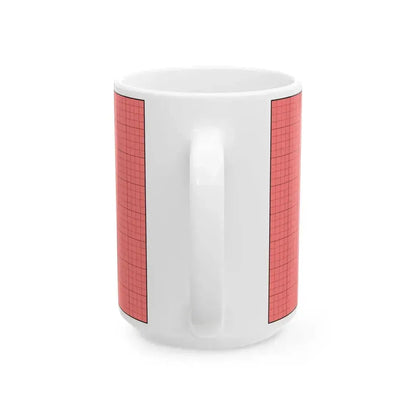 Flag of Canada construction sheet (Canada) White Coffee Mug - Go Mug Yourself