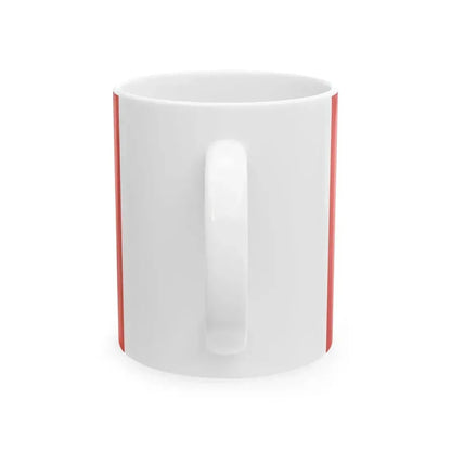 Flag of Canada Pantone 3-2 (Canada) White Coffee Mug - Go Mug Yourself