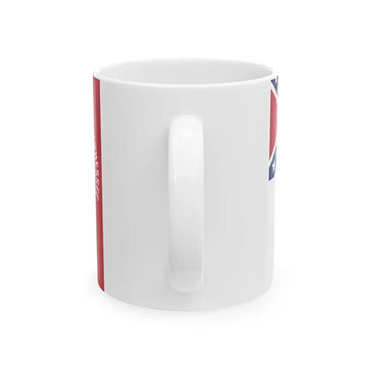 Flag of Cannon County Tennessee (United States) White Coffee Mug - Go Mug Yourself