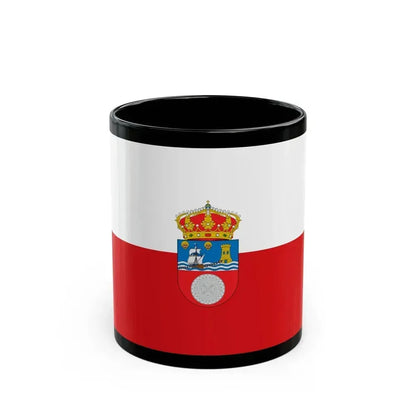 Flag of Cantabria Spain - Black Coffee Mug 11oz - Go Mug Yourself