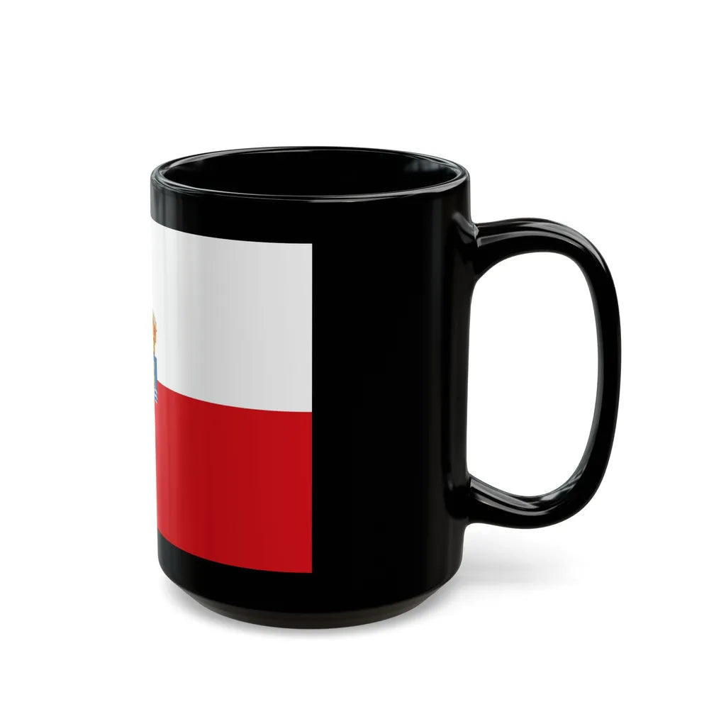 Flag of Cantabria Spain - Black Coffee Mug-Go Mug Yourself