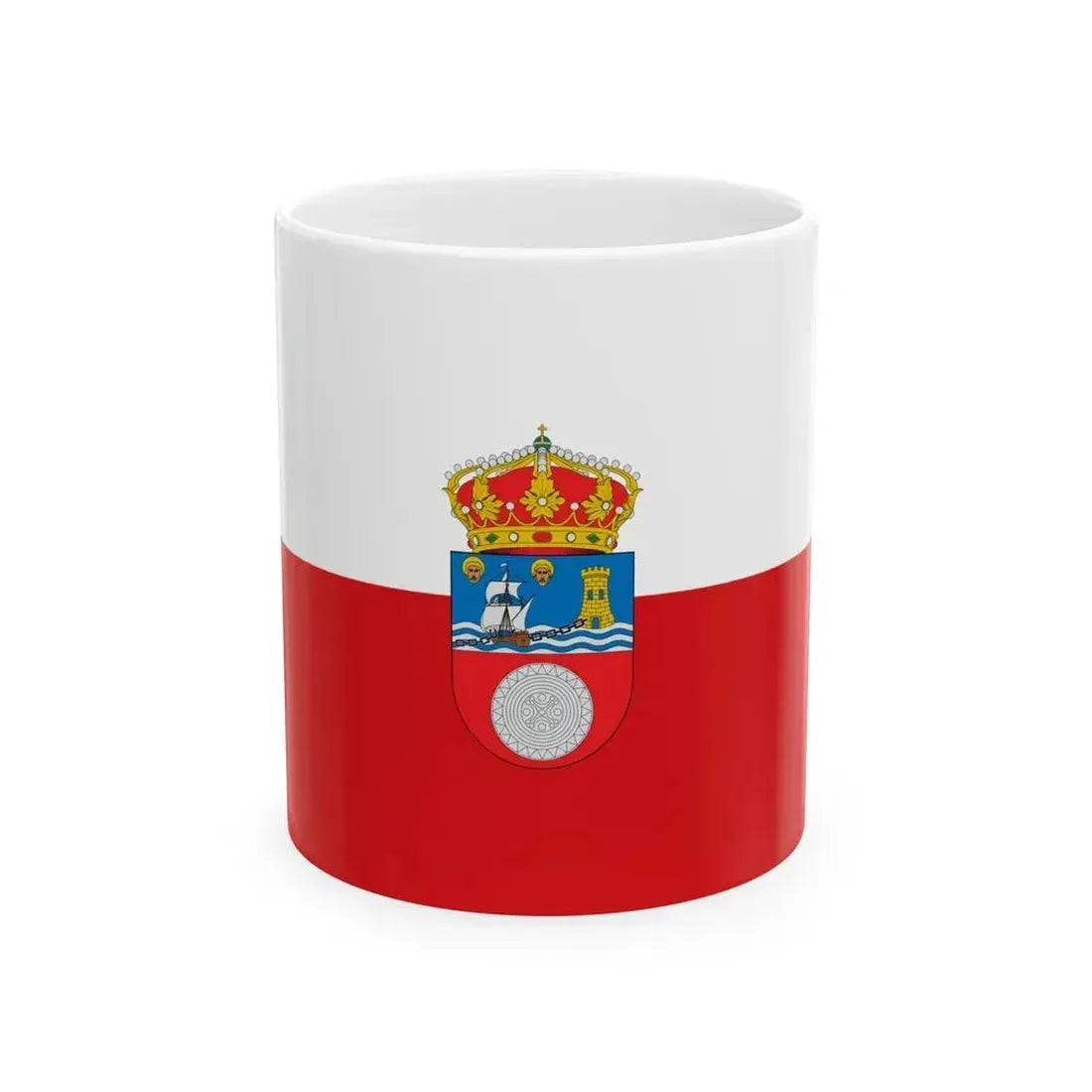 Flag of Cantabria Spain - White Coffee Mug 11oz - Go Mug Yourself