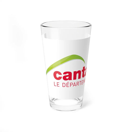 Flag of Cantal France - Pint Glass 16oz-16oz-Go Mug Yourself