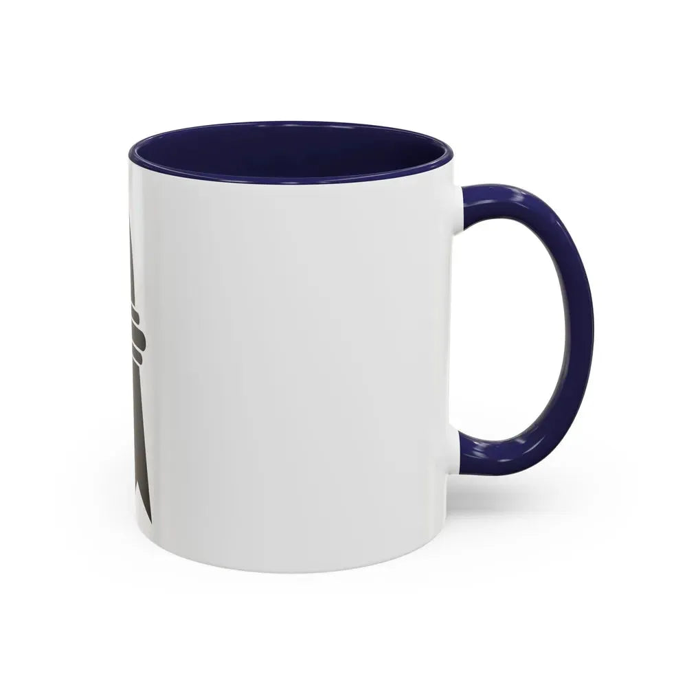 Flag of Canton of Basel Switzerland - Accent Coffee Mug - Go Mug Yourself