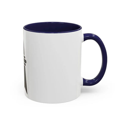 Flag of Canton of Basel Switzerland - Accent Coffee Mug - Go Mug Yourself