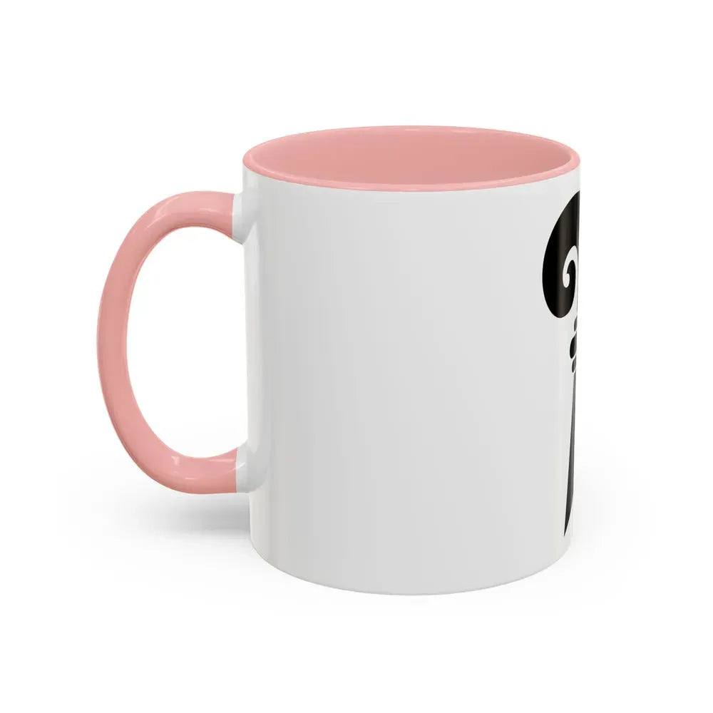 Flag of Canton of Basel Switzerland - Accent Coffee Mug - Go Mug Yourself