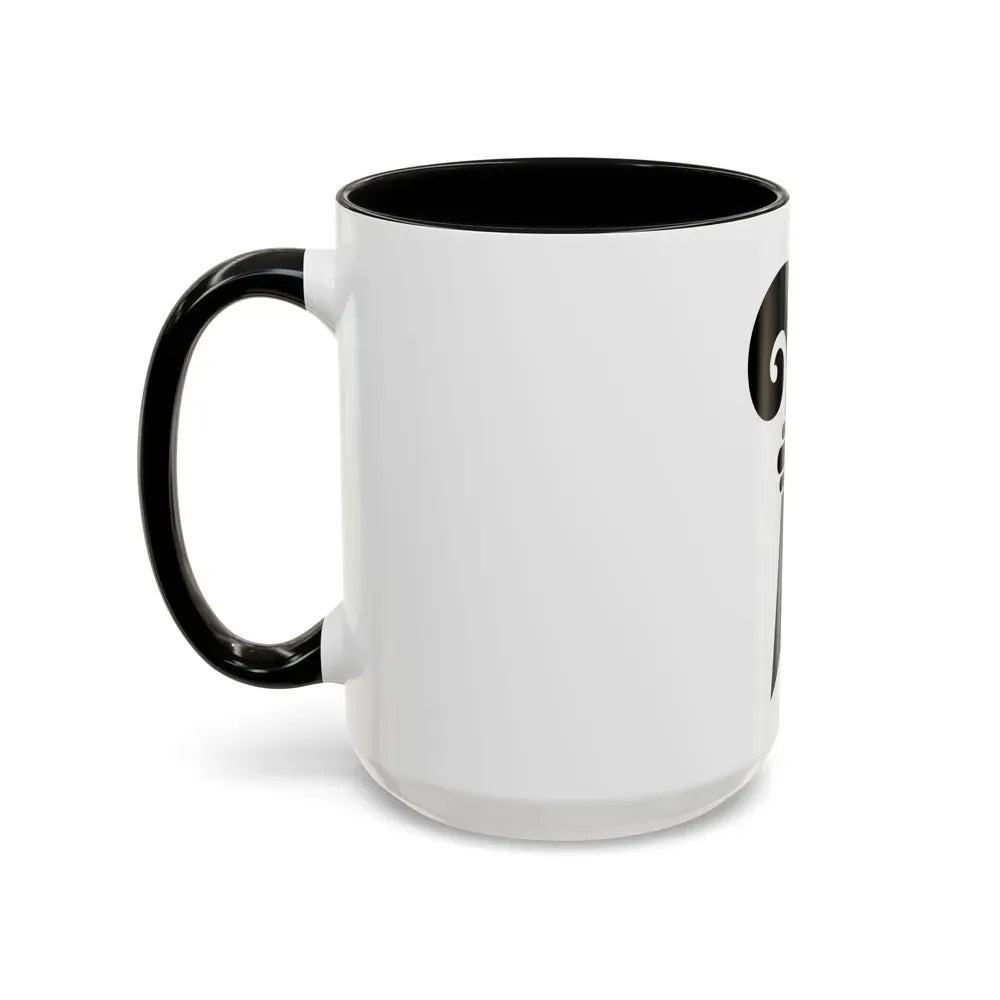Flag of Canton of Basel Switzerland - Accent Coffee Mug - Go Mug Yourself