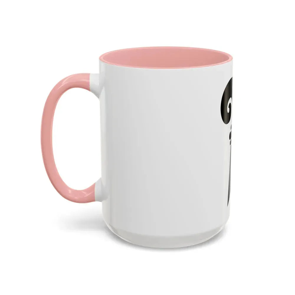 Flag of Canton of Basel Switzerland - Accent Coffee Mug - Go Mug Yourself