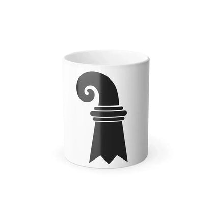 Flag of Canton of Basel Switzerland - Color Changing Coffee Mug 11oz - Go Mug Yourself