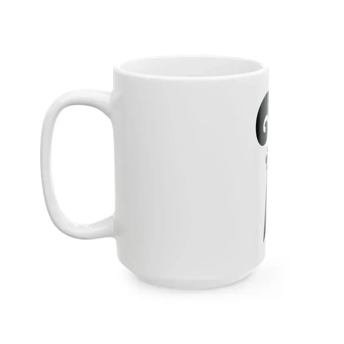 Flag of Canton of Basel Switzerland - White Coffee Mug - Go Mug Yourself