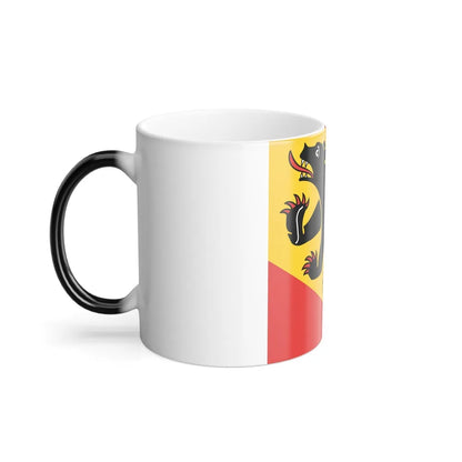 Flag of Canton of Bern Switzerland - Color Changing Coffee Mug-Go Mug Yourself