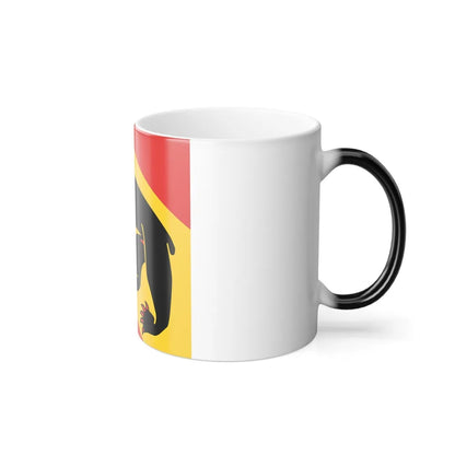 Flag of Canton of Bern Switzerland - Color Changing Coffee Mug-Go Mug Yourself