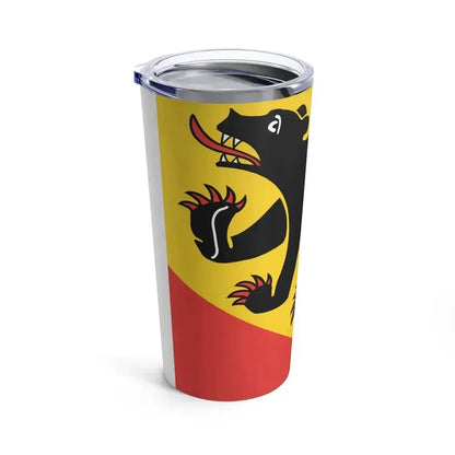 Flag of Canton of Bern Switzerland - Tumbler 20oz - Go Mug Yourself