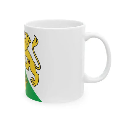 Flag of Canton of Thurgau (Switzerland) White Coffee Mug - Go Mug Yourself