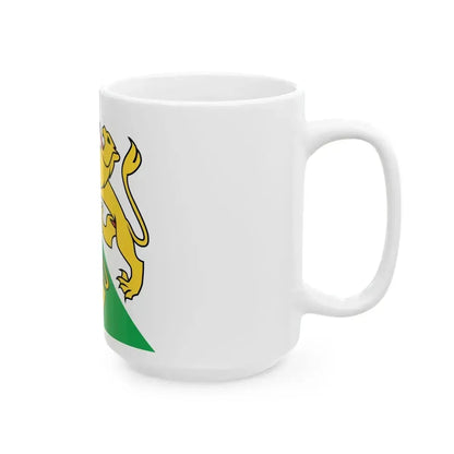 Flag of Canton of Thurgau (Switzerland) White Coffee Mug - Go Mug Yourself