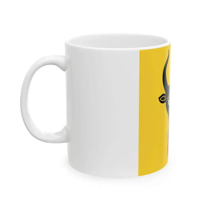 Flag of Canton of Uri alt (Switzerland) White Coffee Mug - Go Mug Yourself