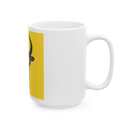 Flag of Canton of Uri alt (Switzerland) White Coffee Mug - Go Mug Yourself