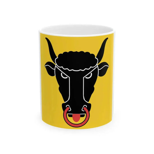 Flag of Canton of Uri (Switzerland) White Coffee Mug 11oz - Go Mug Yourself