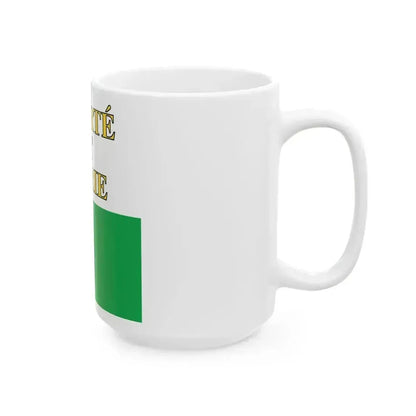 Flag of Canton of Vaud (Switzerland) White Coffee Mug - Go Mug Yourself